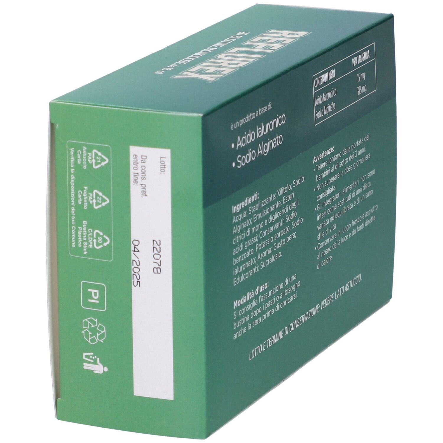 Reflurex 20 Bustine Monodose