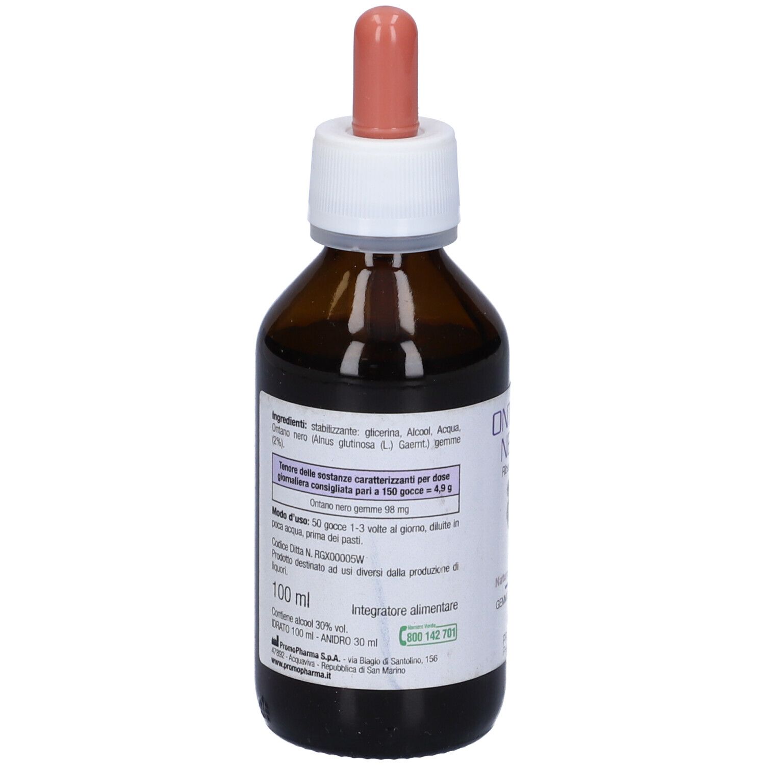 Ontano Nero Gemmoderivato 100 Ml