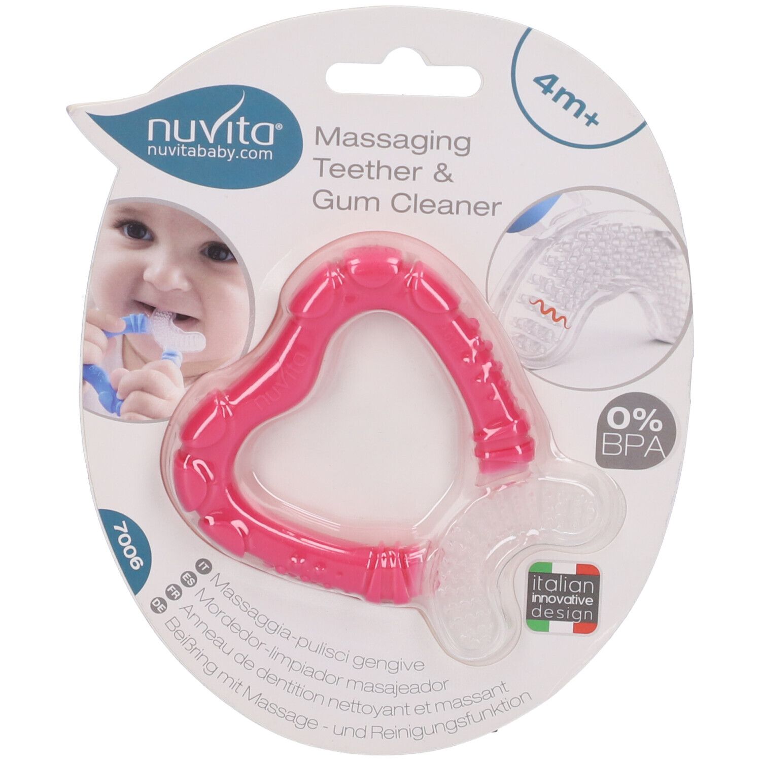 Massaggia Gengive 4Mesi + Rosa