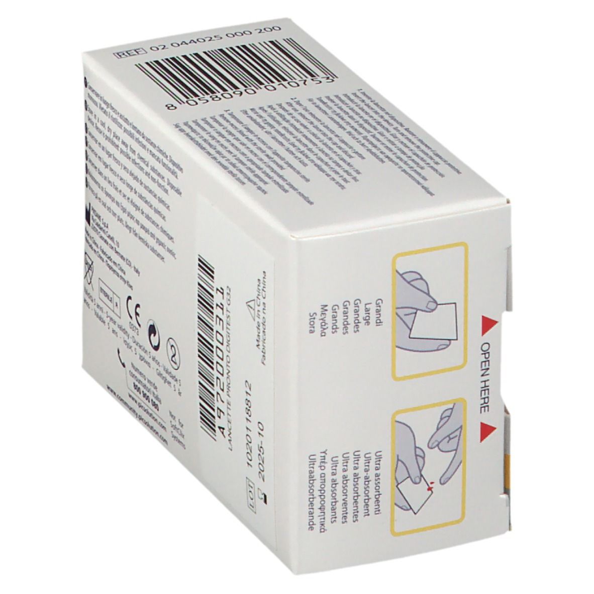 Pic Pronto Digitest Kit Lancette 32G  e Tamponcini