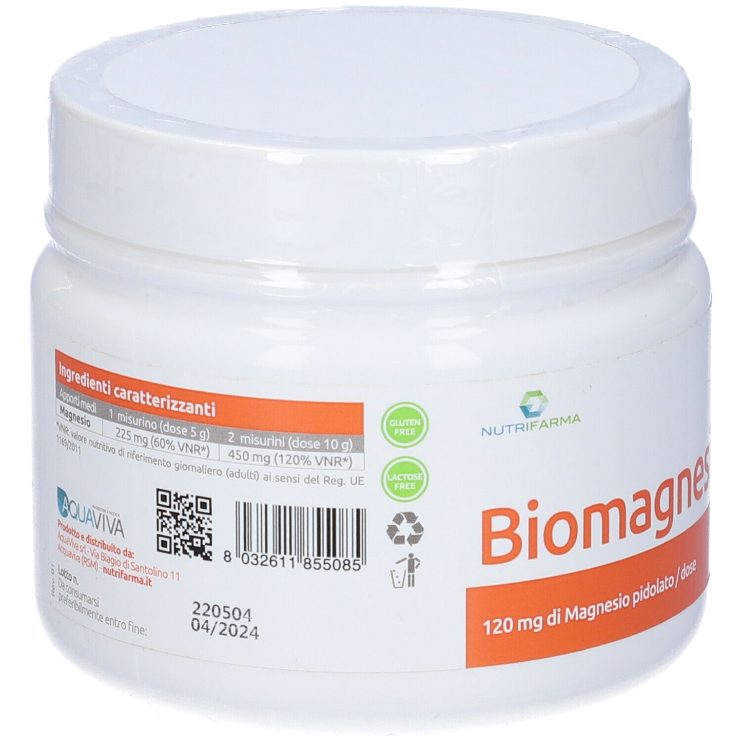 Biomagnesio 450 Polvere