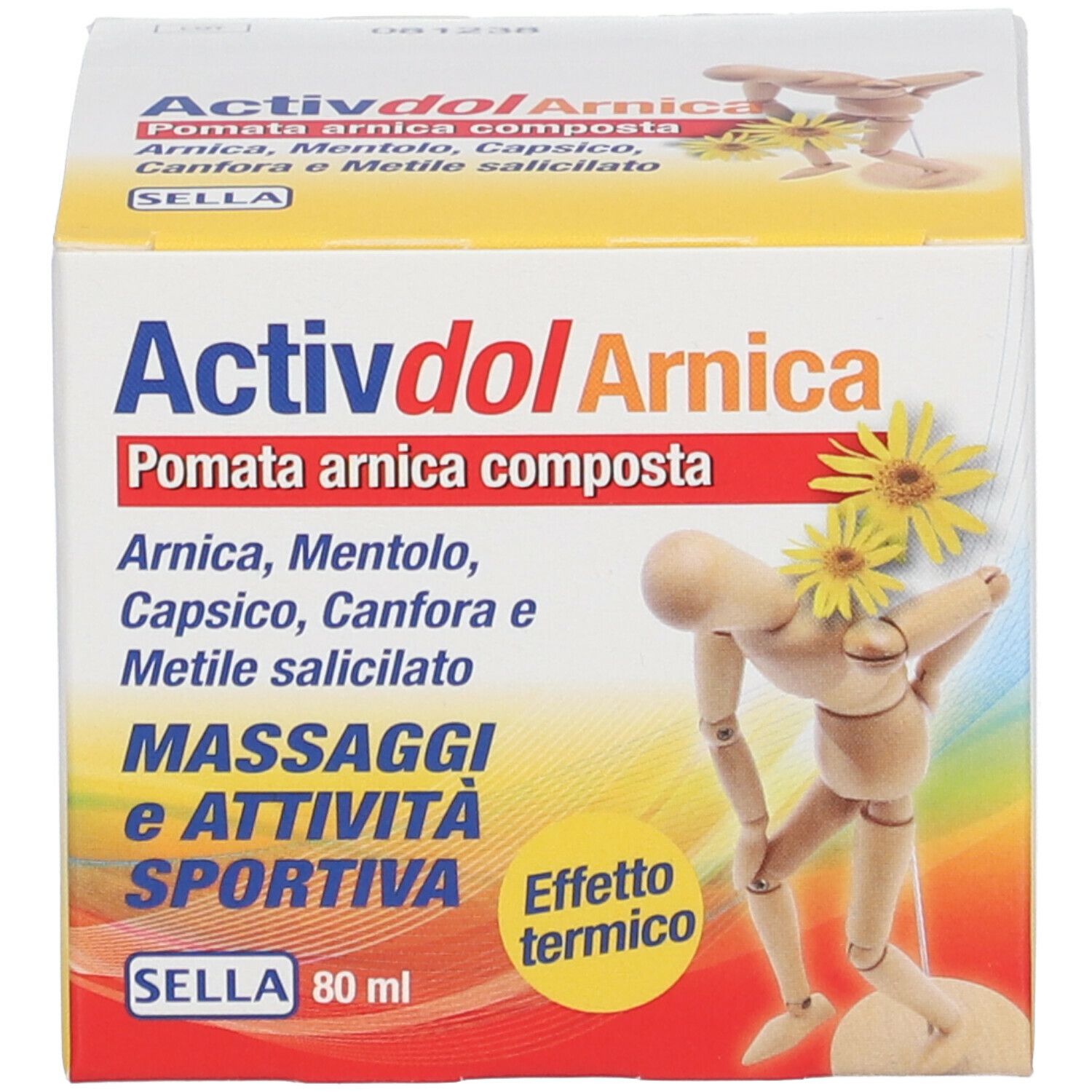 Farmacia Sella Schio - ACTIVDOL ARNICA - POMATA ARNICA COMPOSTA🌱 La pomata  all'arnica è indicata nei massaggi e nell'attività sportiva. Col suo effetto  termico caldo-freddo, aiuta a migliorare il dolore in caso