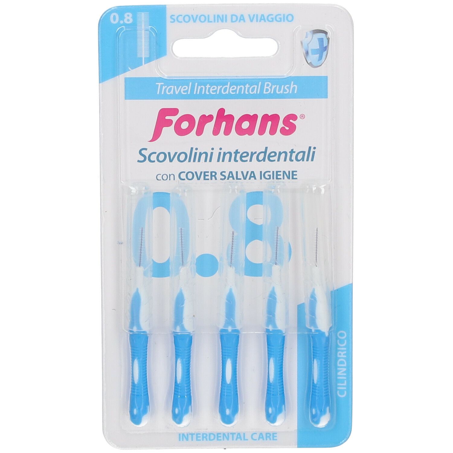 Forhans Travel Interdental Brush Scovolino 0.8