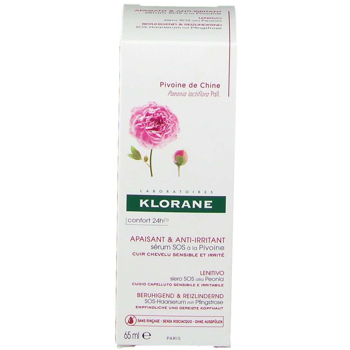 KLORANE Lenitivo Siero SOS alla Peonia