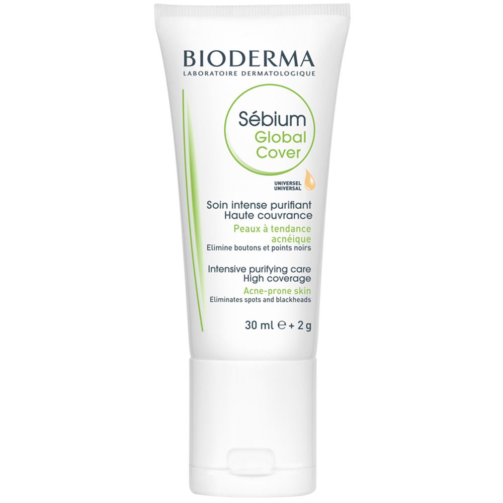 BIODERMA Sebium Global Cover Crema correttiva colorata pelle acneica
