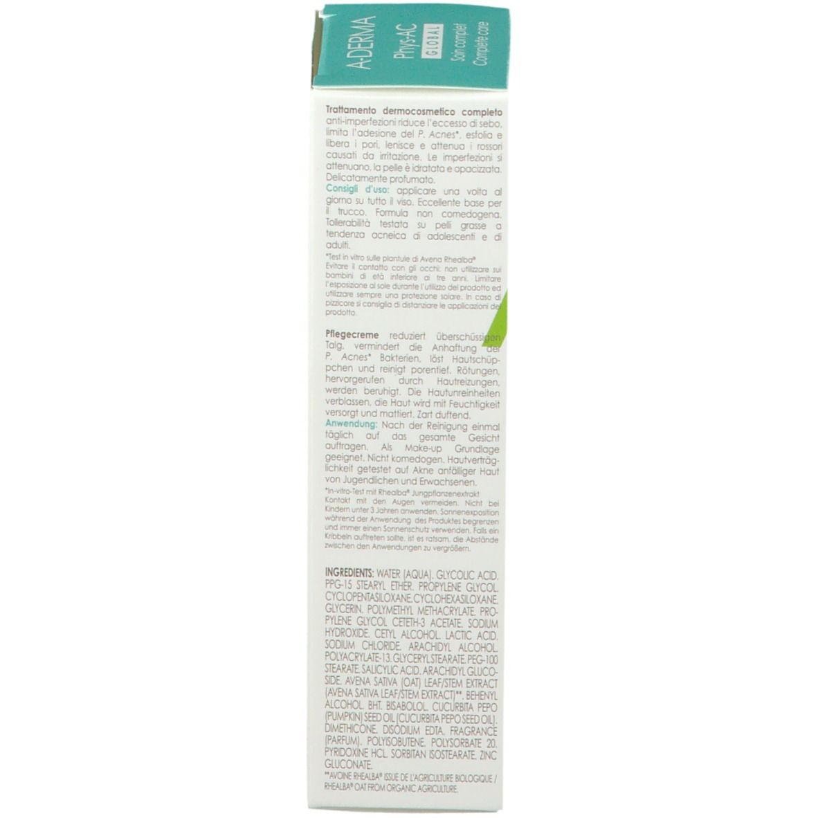 A-DERMA Phys-AC Global Trattamento Anti-Imperfezioni