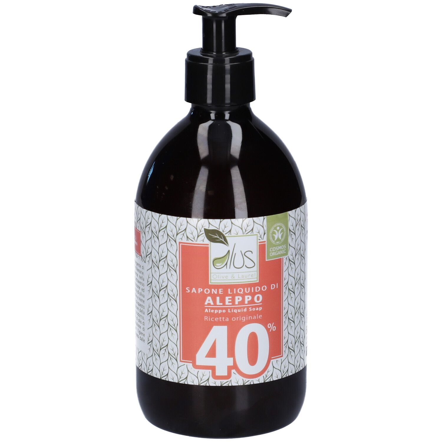 Aleppo Sapone Liquido 40% 500 Ml