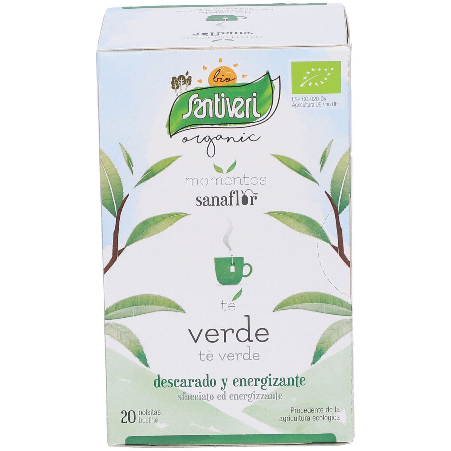 Sanaflor Te Verde Bio 20 Bustine 30 G