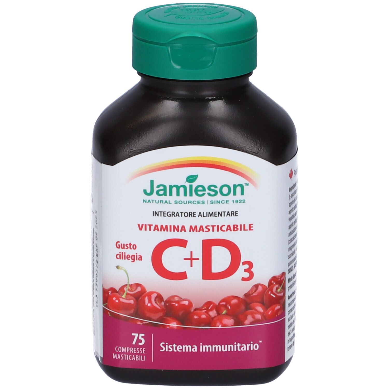 JAMIESON VITAMINA C500+D 75CPR