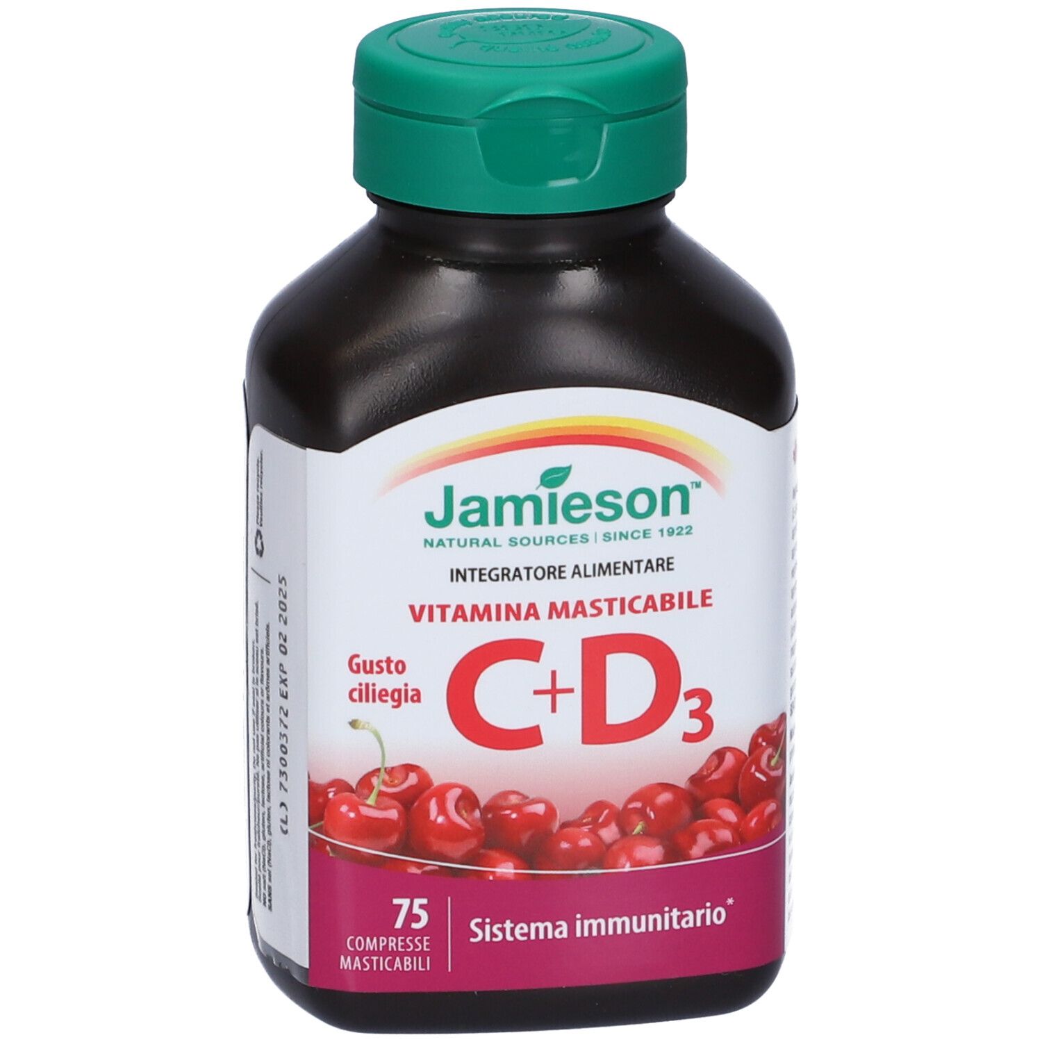 JAMIESON VITAMINA C500+D 75CPR
