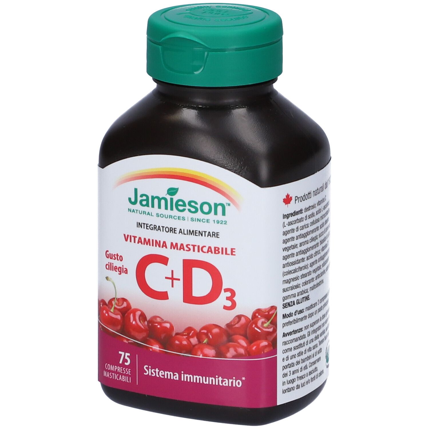 JAMIESON VITAMINA C500+D 75CPR