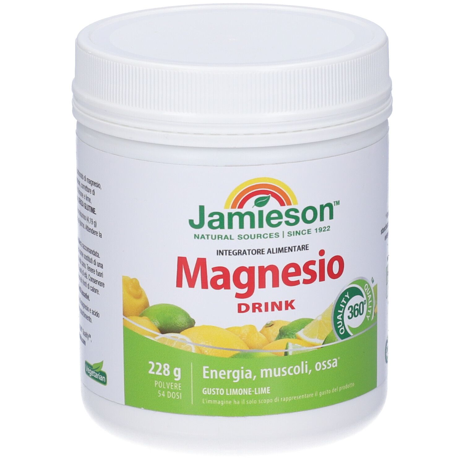 Jamieson Magnesio Drink in Polvere Gusto Limone e Lime