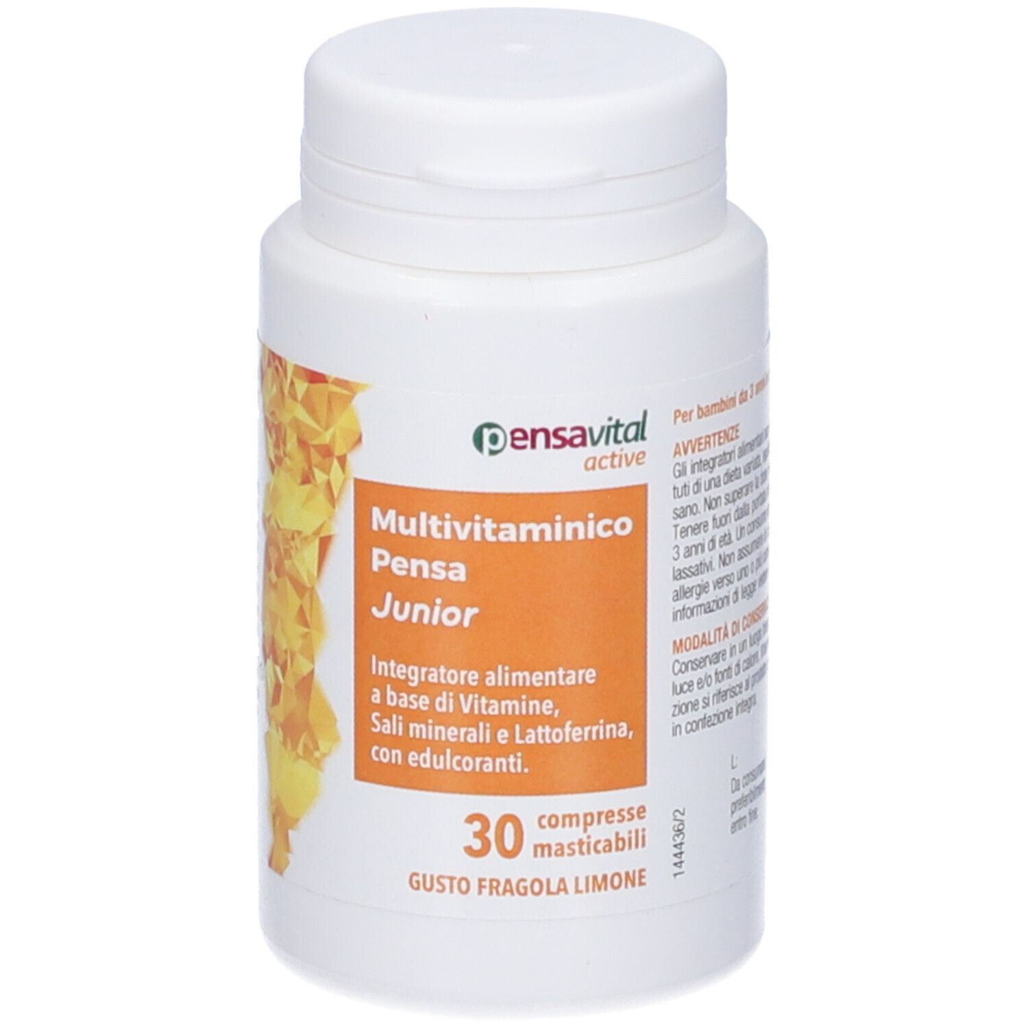Multivitaminico Pensa Junior 30 Compresse Masticabili