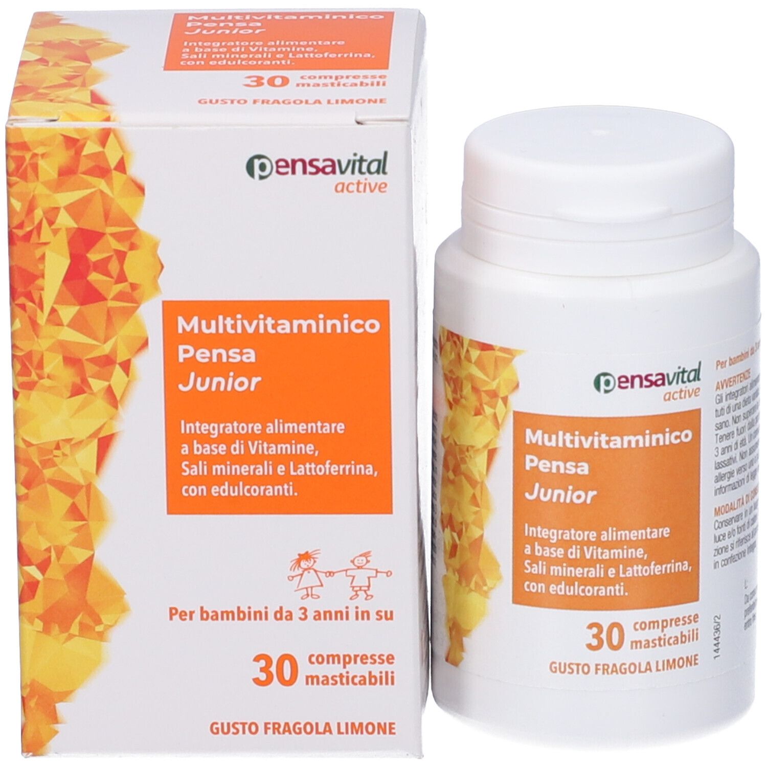 Multivitaminico Pensa Junior 30 Compresse Masticabili