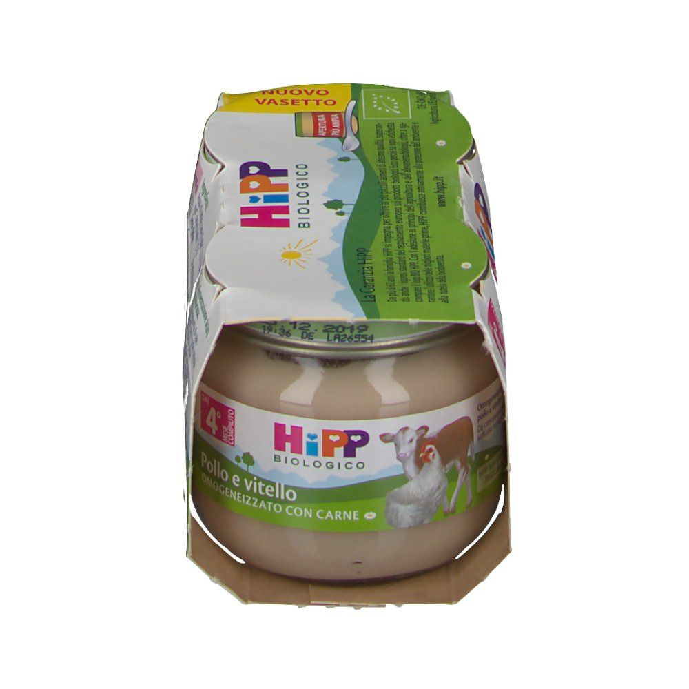 OMOGENEIZZATO POLLO BIO HIPP 2x80 g in dettaglio