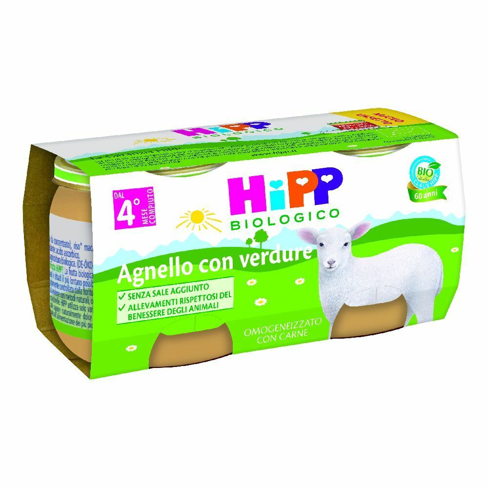 HiPP Bio Agnello con Verdure