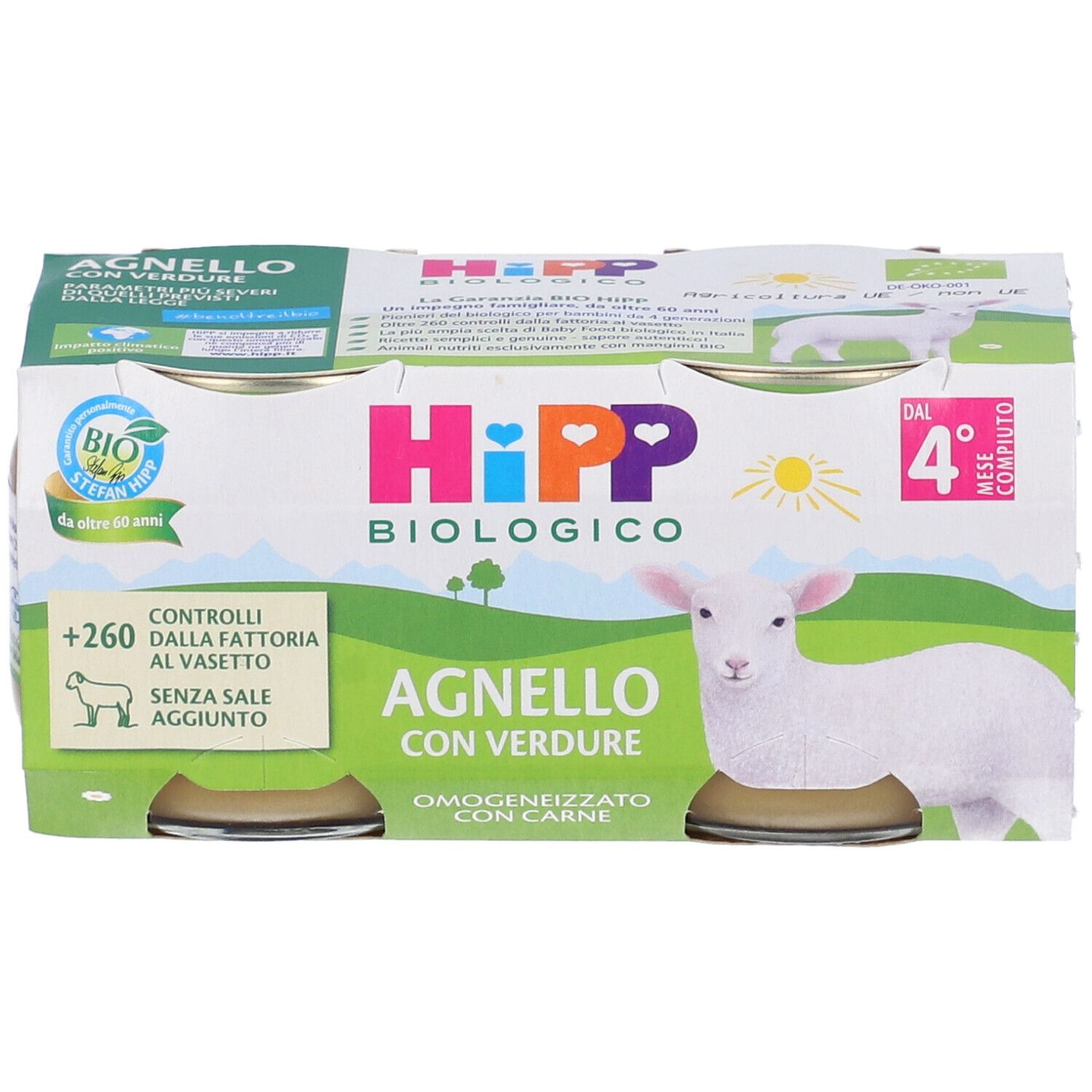 HiPP Bio Agnello con Verdure