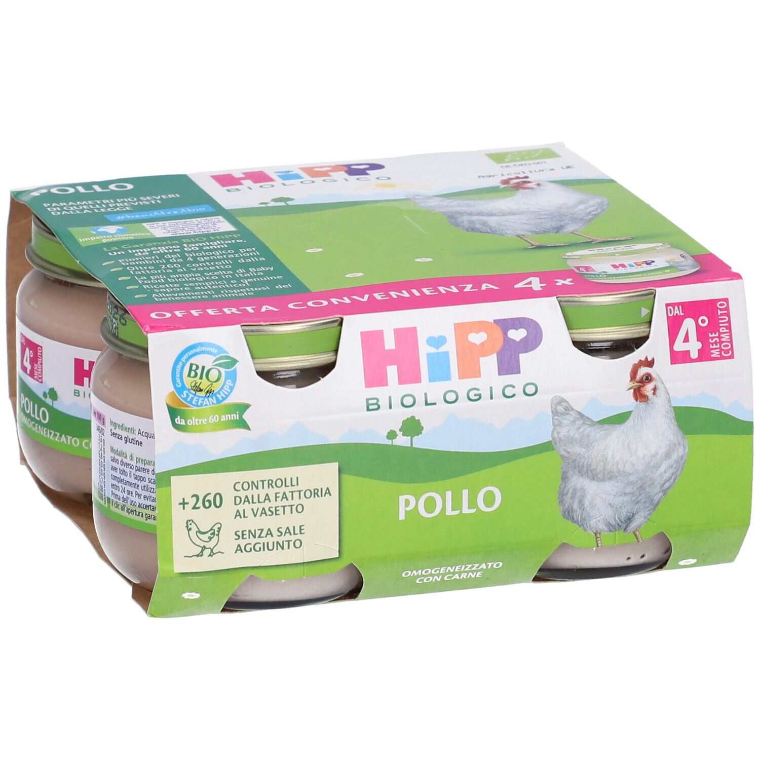 HiPP Omogeneizzati di Pollo
