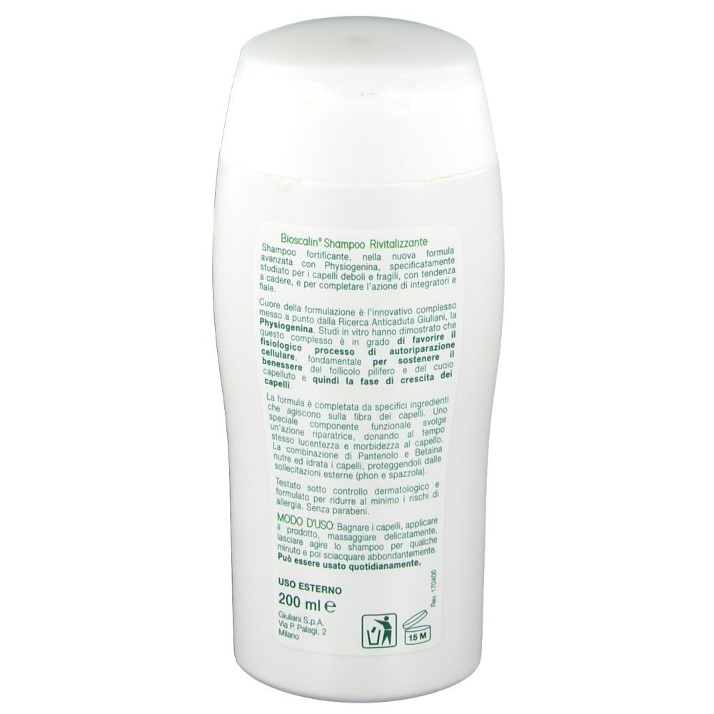 Bioscalin® Physiogenina Shampoo Fortificante Rivitalizzante