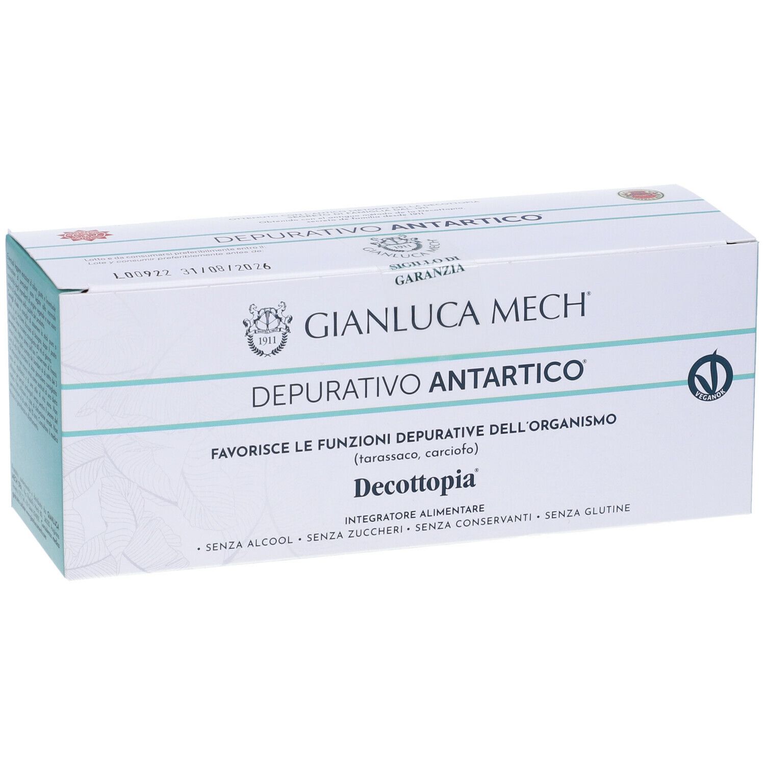 GIANLUCA MECH® Decottopia Depurativo Antartico Decopocket