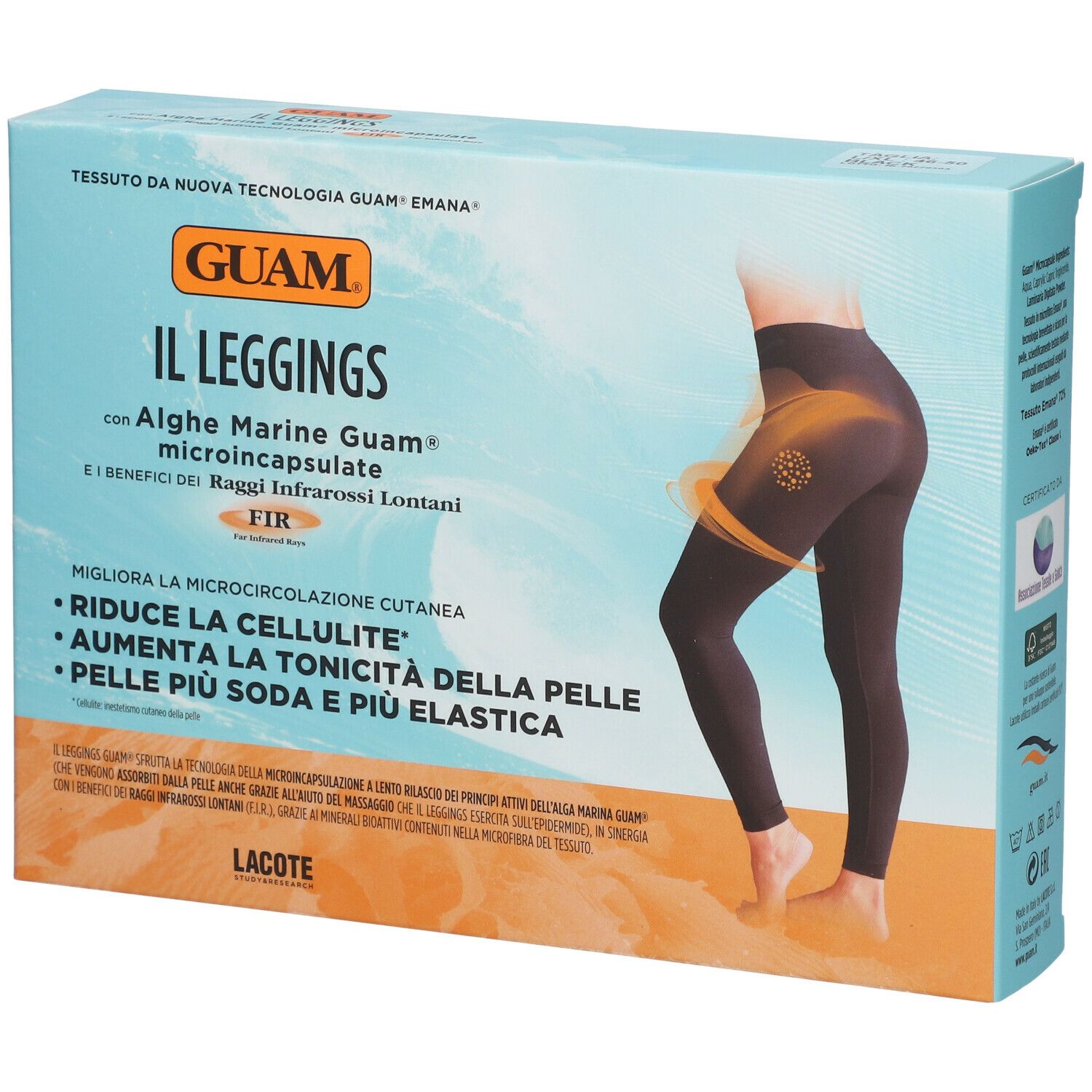 GUAM® Leggings Classico Nero L/XL