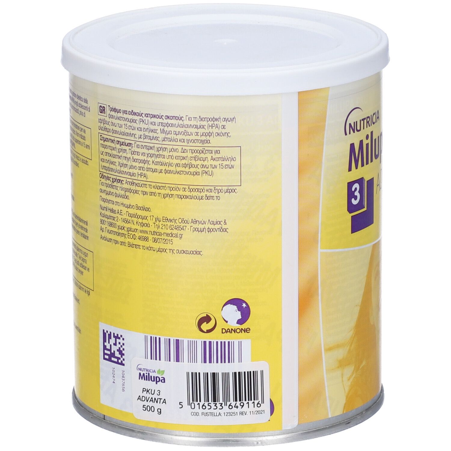 Nutricia Milupa PKU 3 Advanta