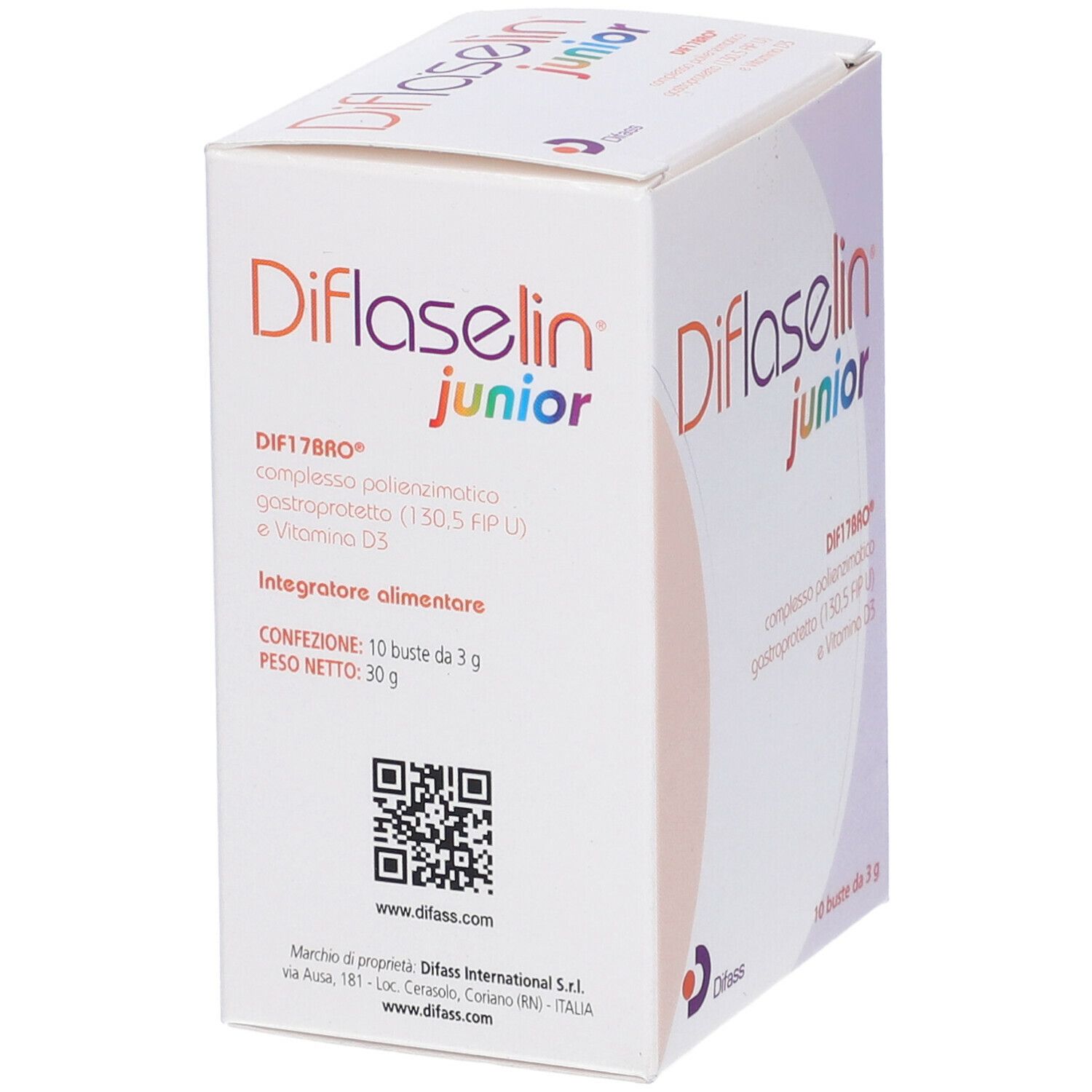 Diflaselin Junior 10 Buste X 3 G