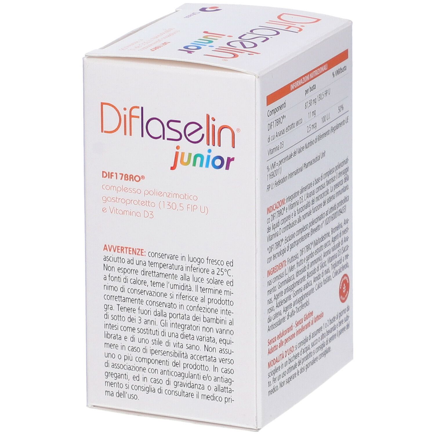 Diflaselin Junior 10 Buste X 3 G