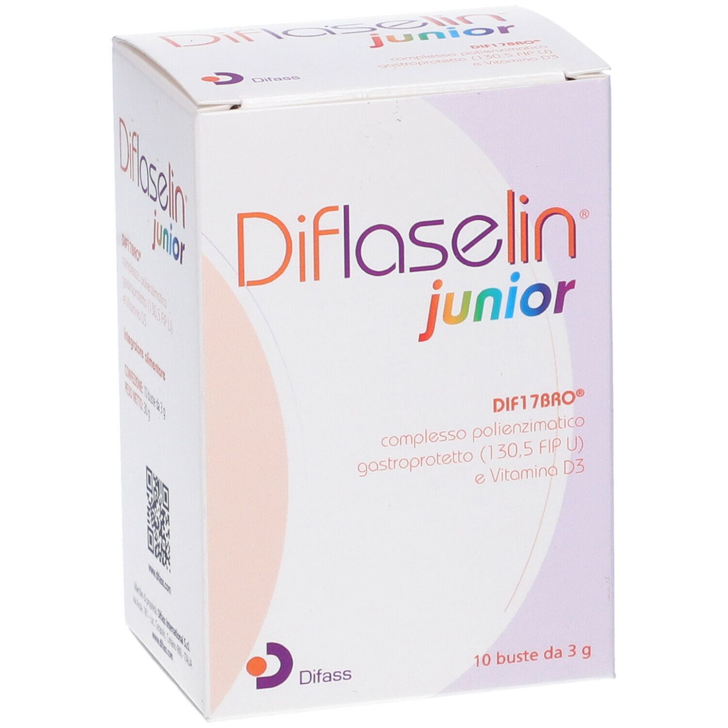 Diflaselin Junior 10 Buste X 3 G