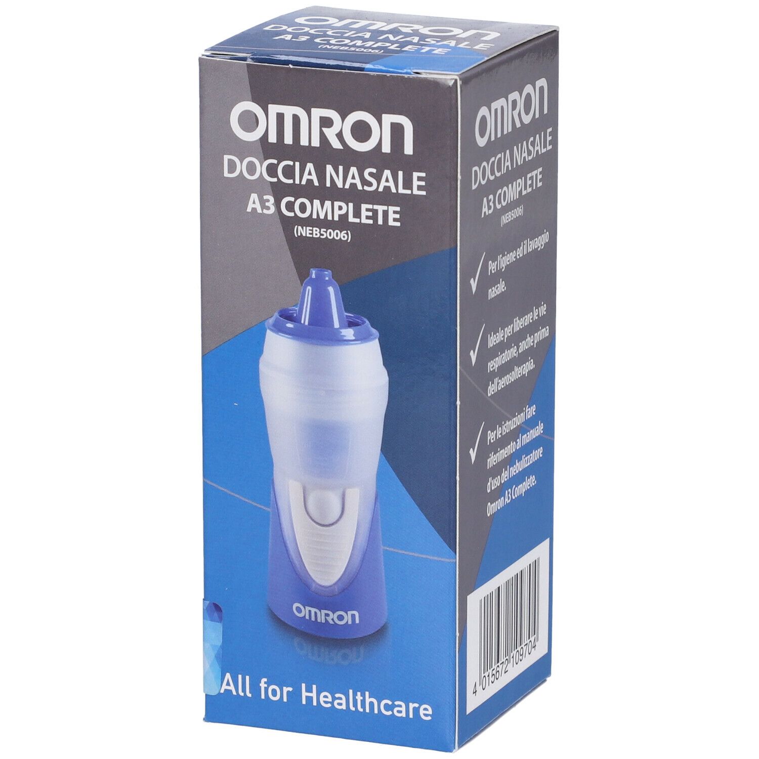 Omron A3 Nebulizzatore aerosol con doccia nasale