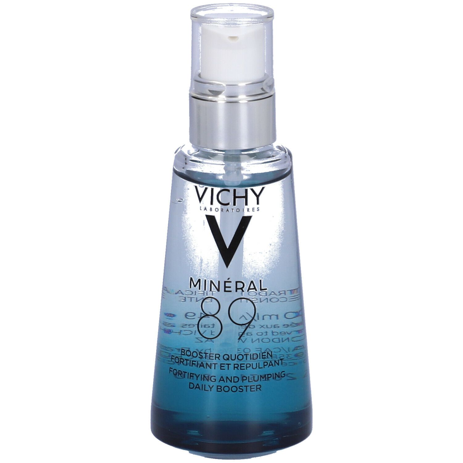 Vichy Minéral 89 Booster quotidiano fortificante e rimpolpante con acido ialuronico 50 ml