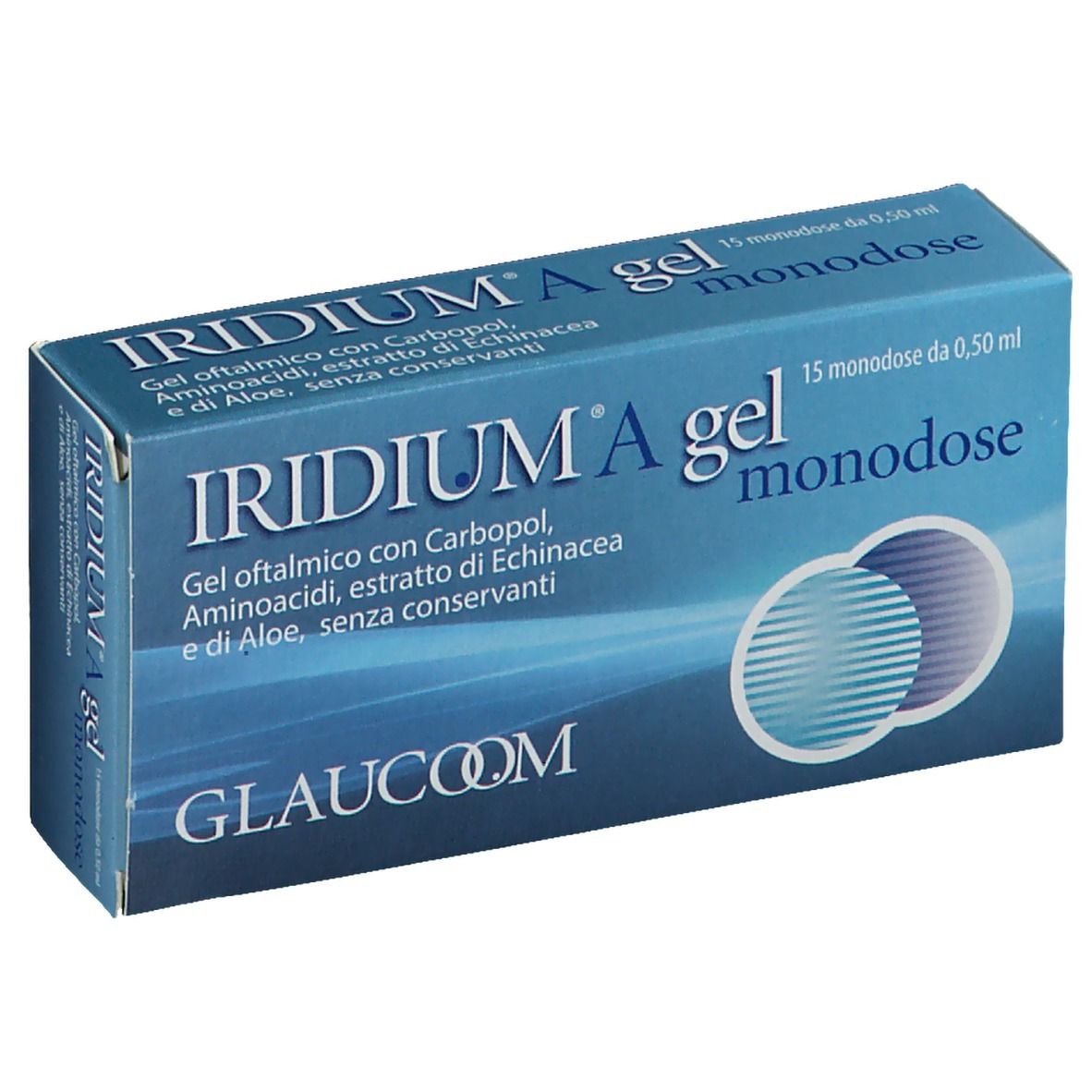 GLAUCOOM Iridium® A Gel Monodose