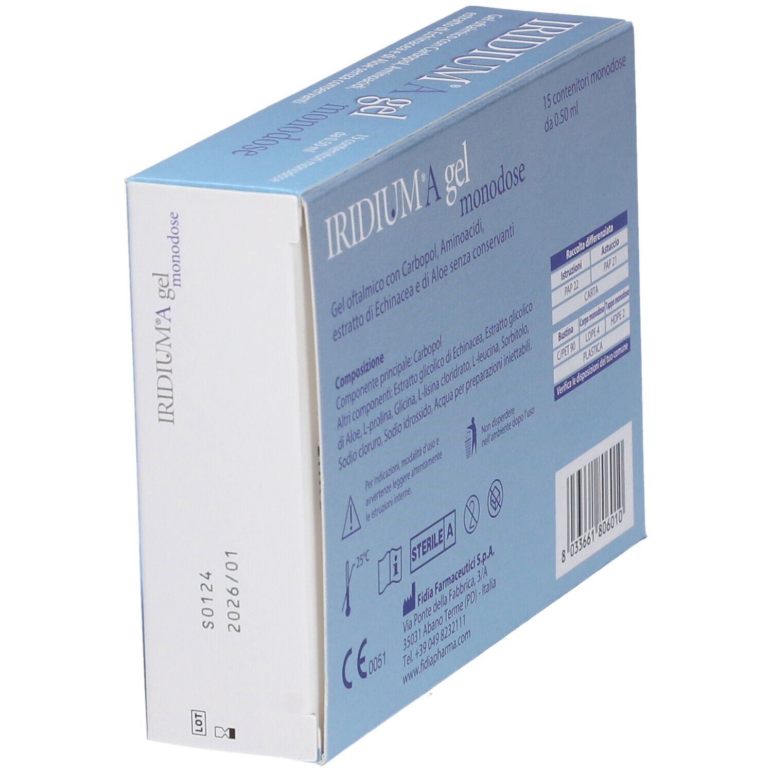 Iridium® A Gel Monodose