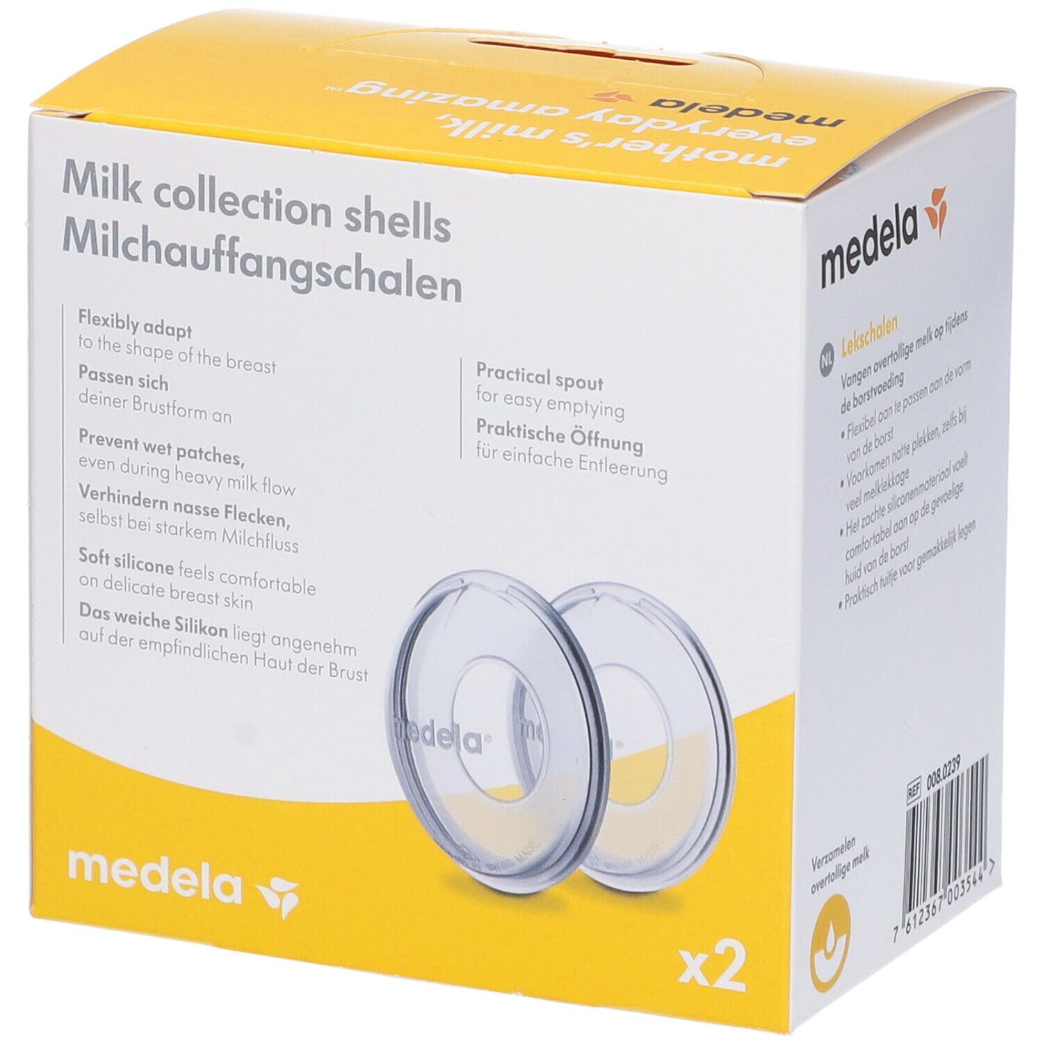 Medela Coppa Raccoglilatte 2Pz 1 pz