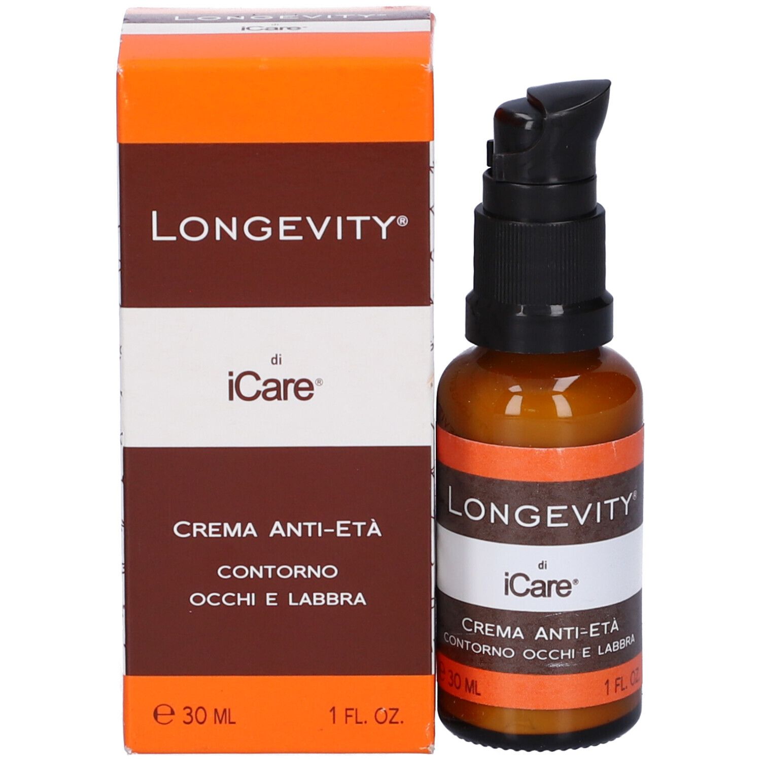 Icare Longevity Crema Anti Eta' Contorno Occhi E Labbra