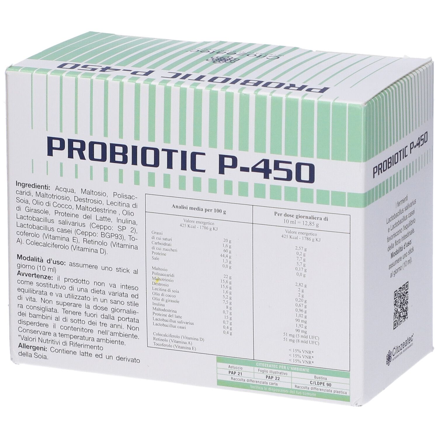 Probiotic P-450 Stick Orali