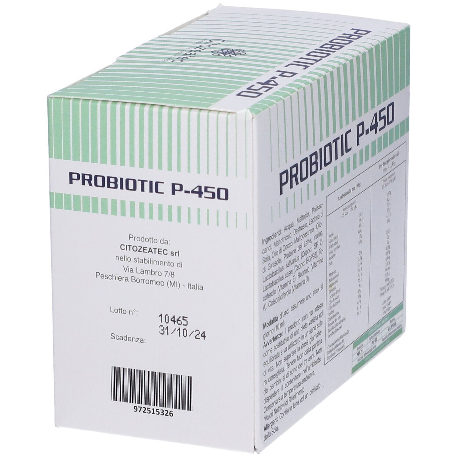 Probiotic P-450 Stick Orali