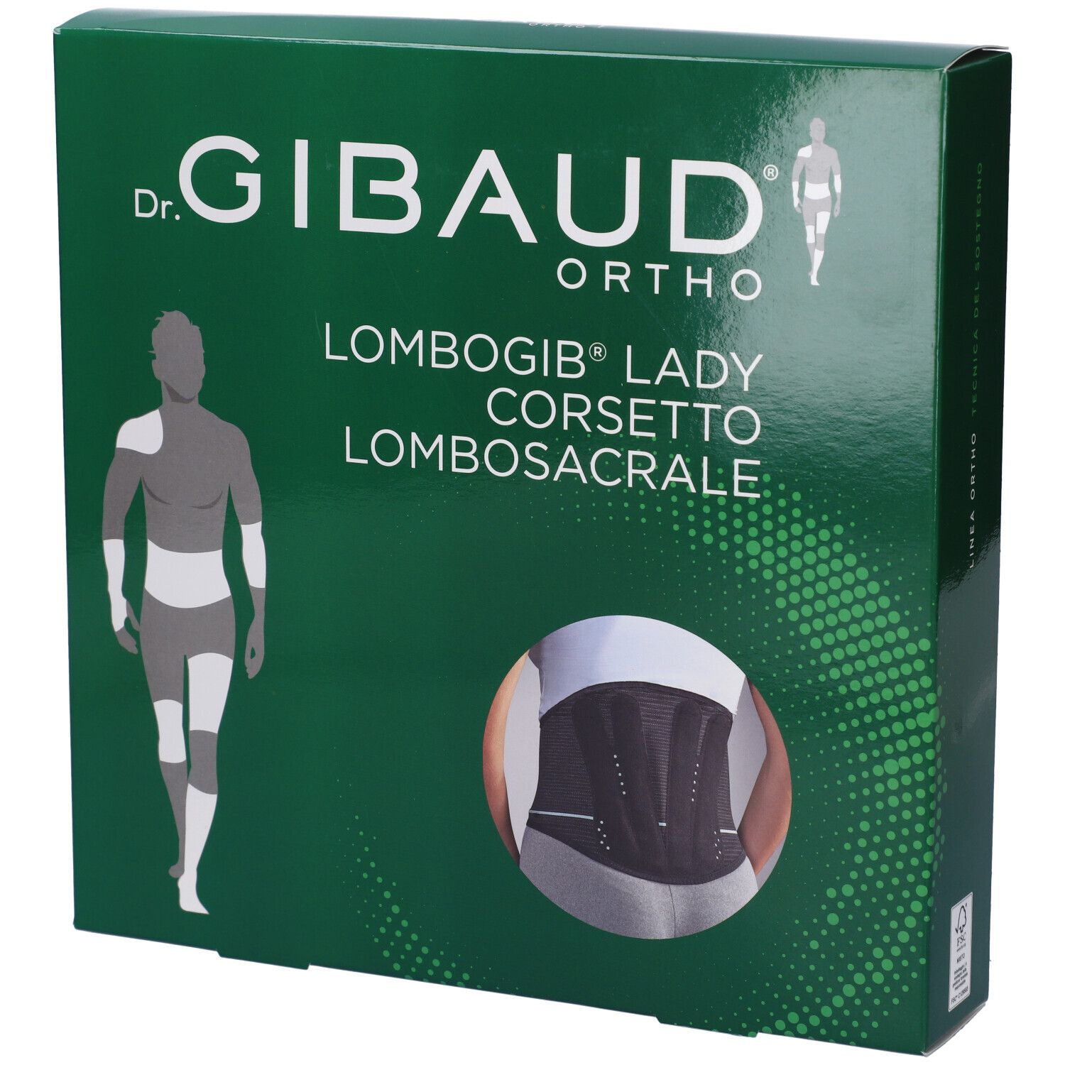 Dr Gibaud Ortho Lombogib Lady Corsetto Lombosacrale H26Cm taglia 1