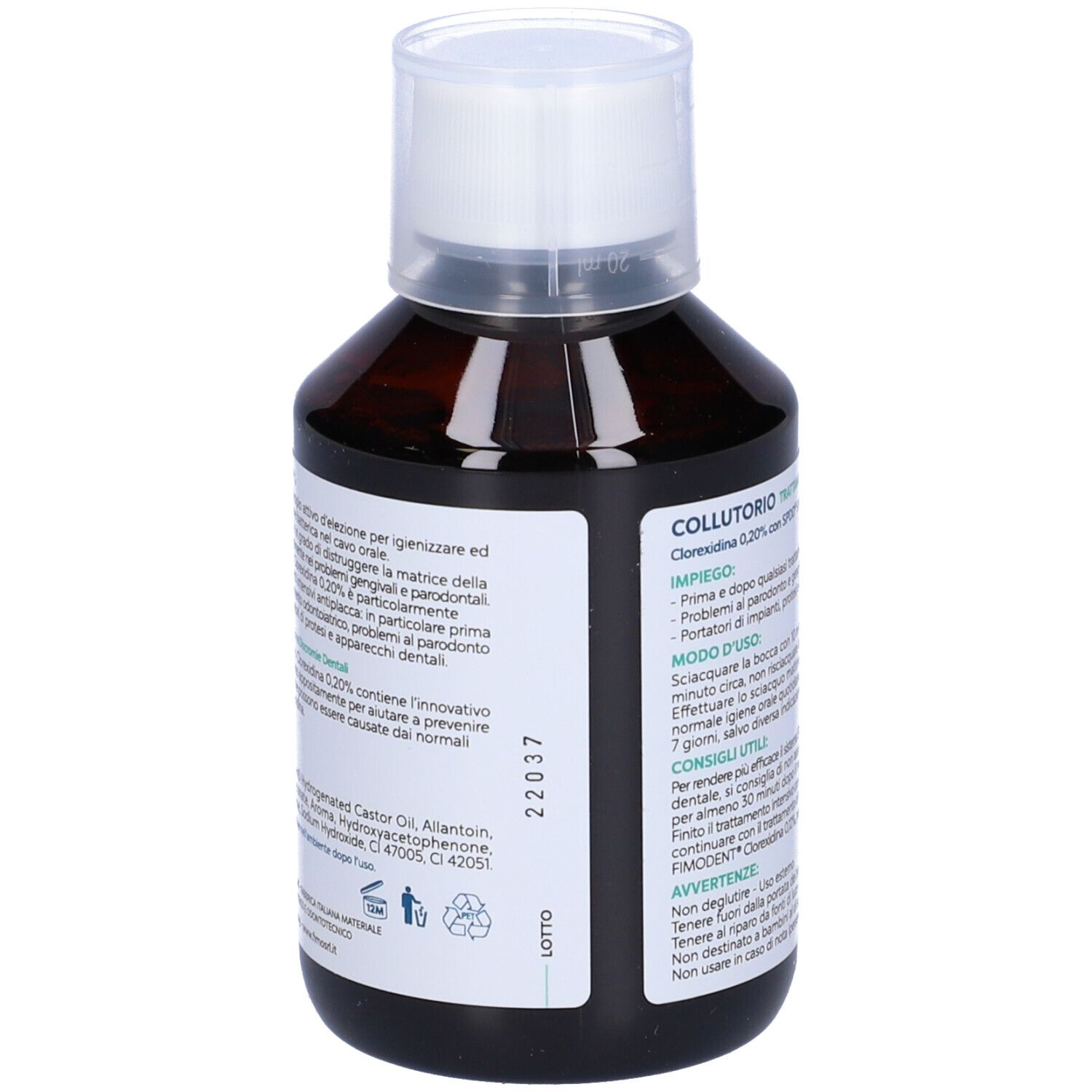 Fimodent Collutorio Clorexidina Spdd 0,20% 200 Ml