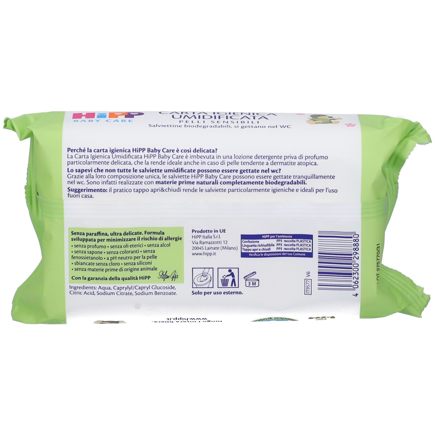 HiPP Carta Igienica Umidicficata 241 g