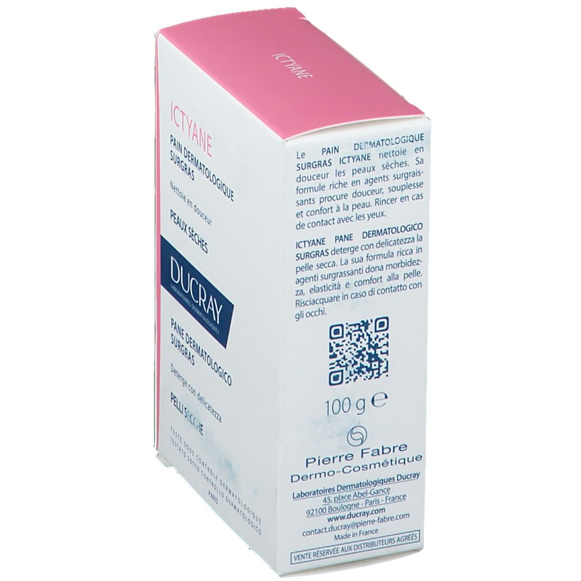 DUCRAY Ictyane Pane Dermatologico Surgras