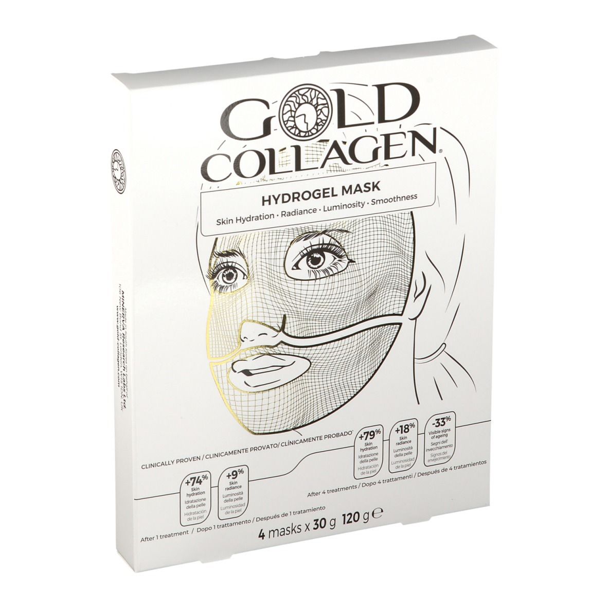 GOLD COLLAGEN® Hydrogel Mask