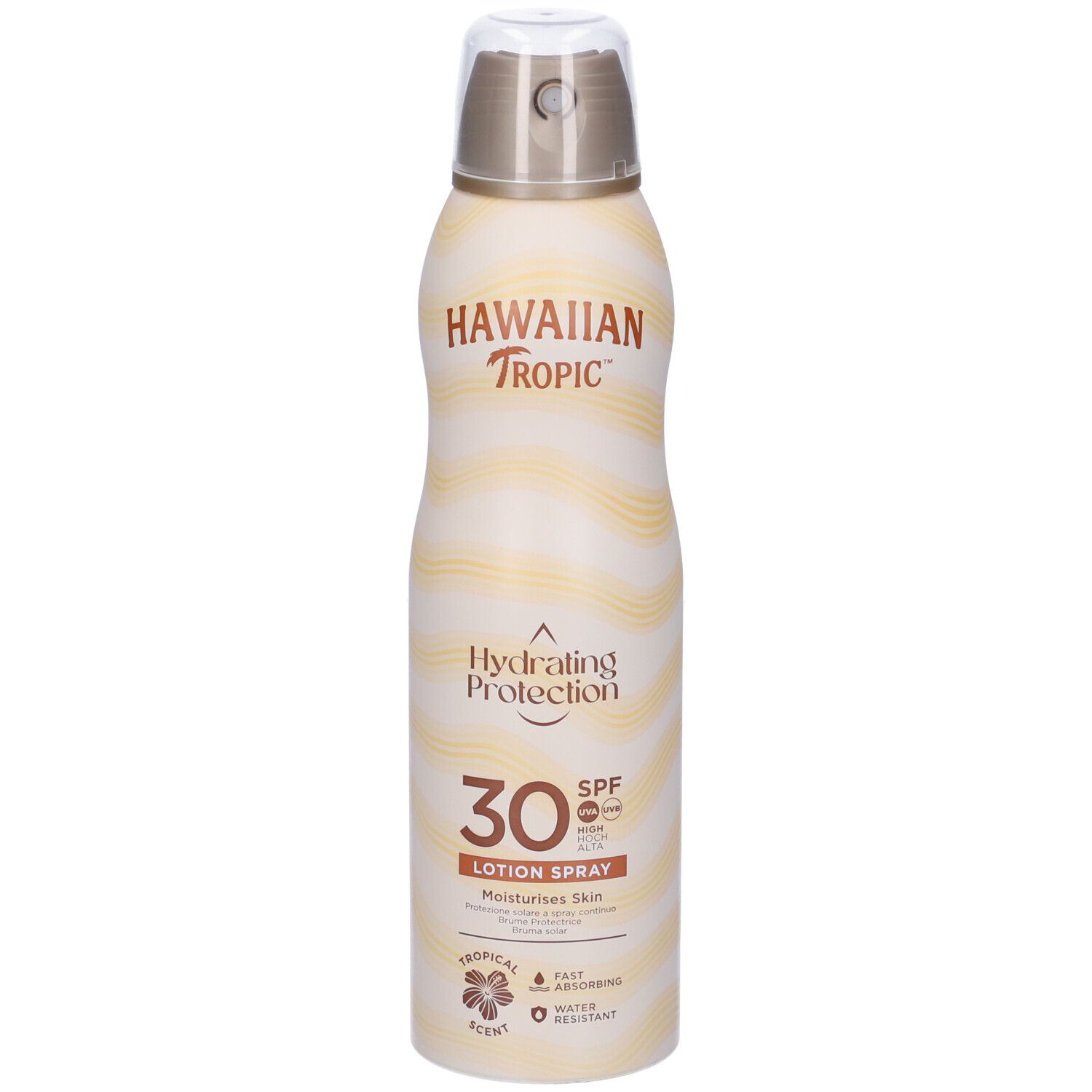 Hawaiian Tropic Hydrating Protection Lozione Solare Spray SPF 30