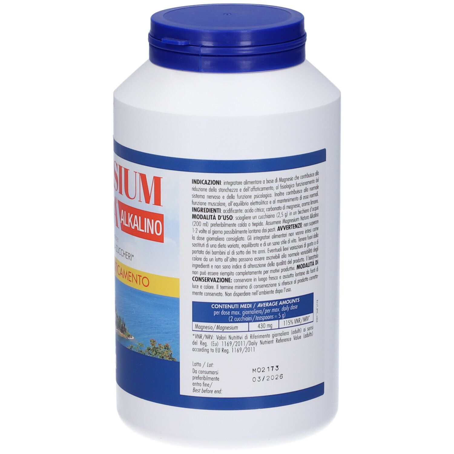 Magnesium Naturaalkalino