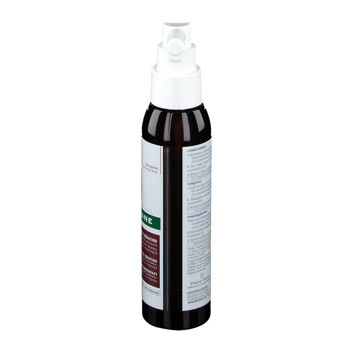 KLORANE Force Keratine Cheratina Chinina Caffeina e Vitamina B