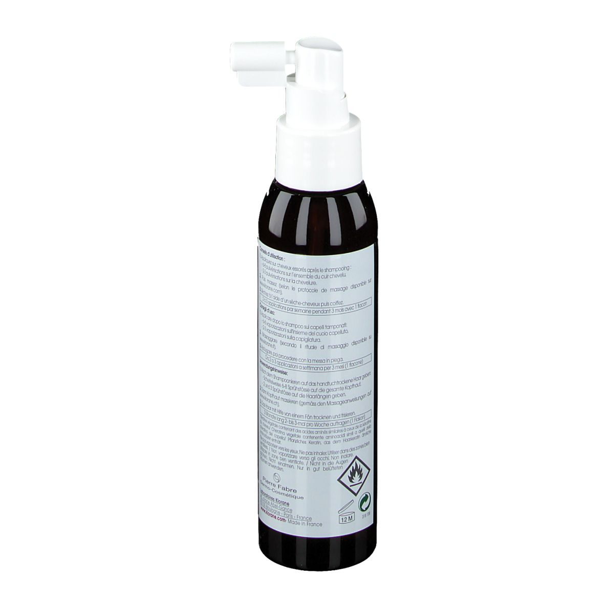 KLORANE Force Keratine Cheratina Chinina Caffeina e Vitamina B