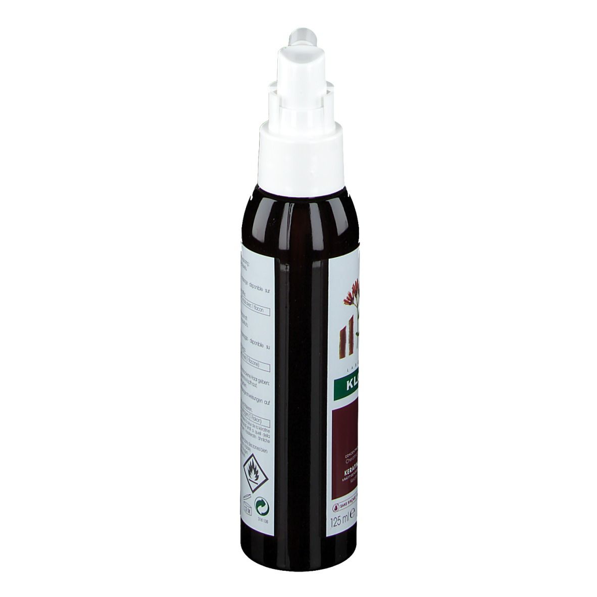 KLORANE Force Keratine Cheratina Chinina Caffeina e Vitamina B