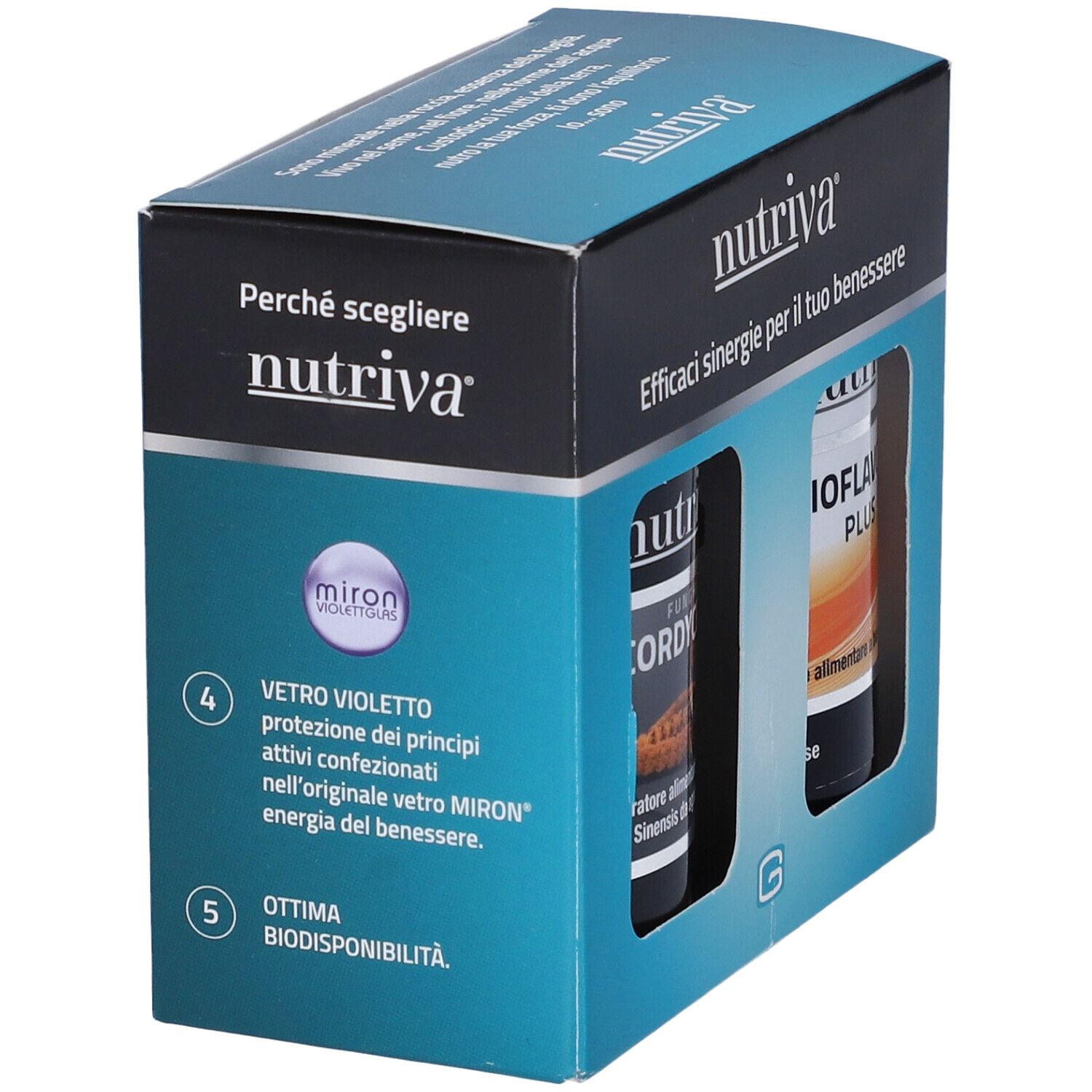 Kit Nutriva Mico Cordyceps + Bioflavo C Plus