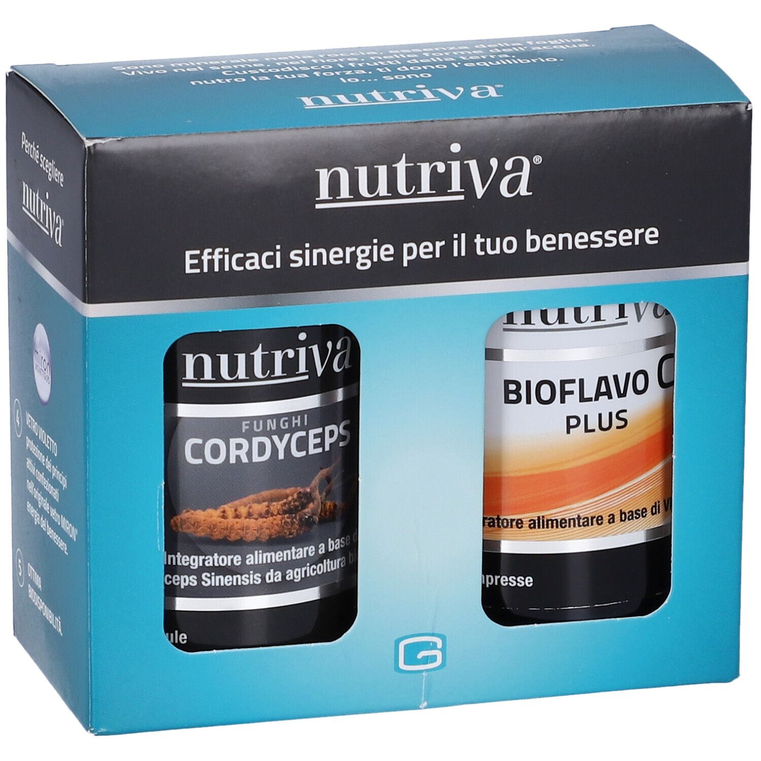 Kit Nutriva Mico Cordyceps + Bioflavo C Plus