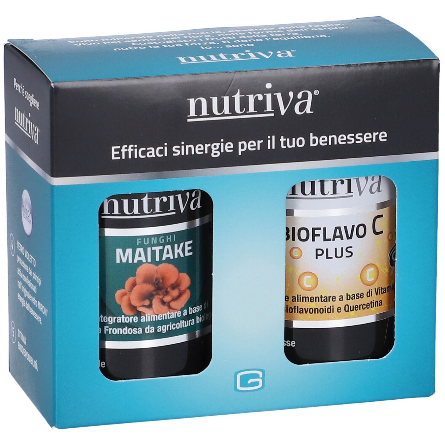 Kit Nutriva Mico Maitake + Bioflavo C Plus